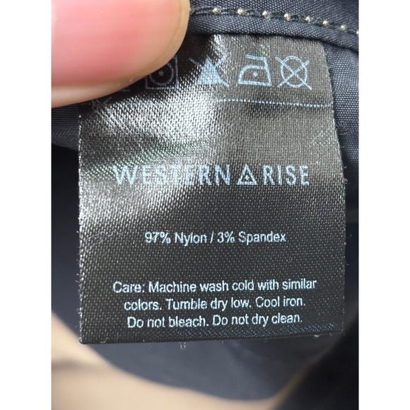 Western Rise Diversion Pants Mens 33x30 Tan Khaki Nylon Spandex - Picture 6 of 14